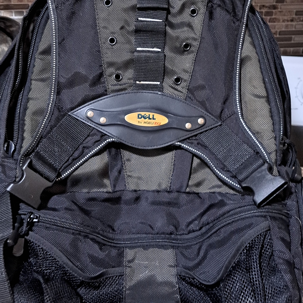 Dell Black Backpack for Men